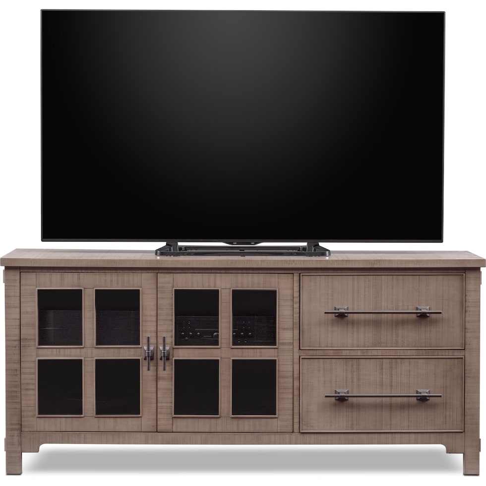 tiburon gray tv stand   