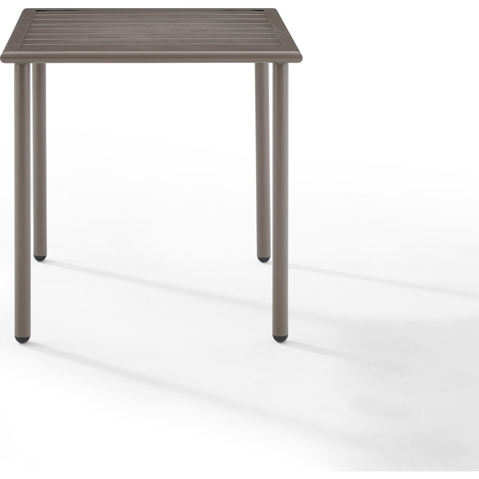tidal bay light brown outdoor end table   