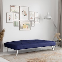tiegan blue futon   