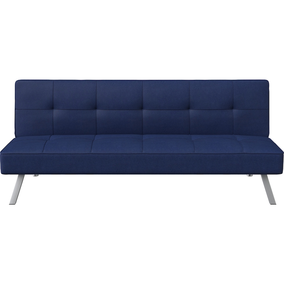 tiegan blue futon   