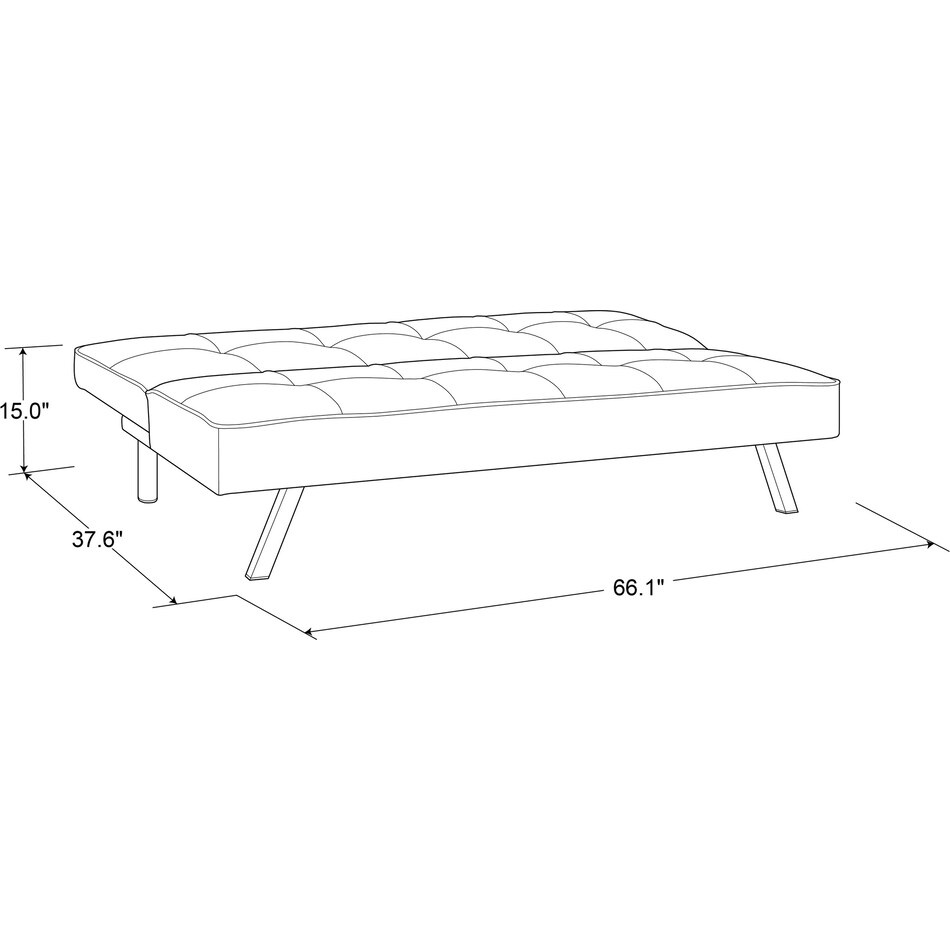 Tiegan Futon Value City Furniture