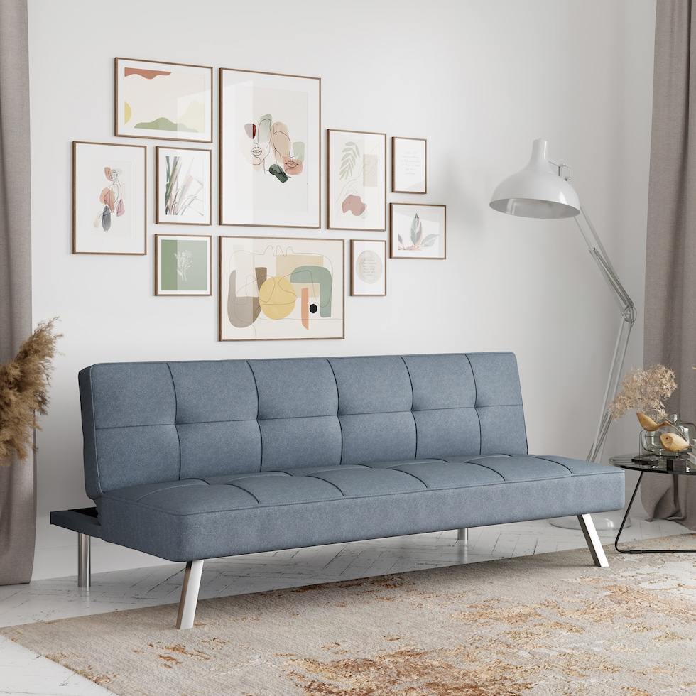 tiegan gray futon   