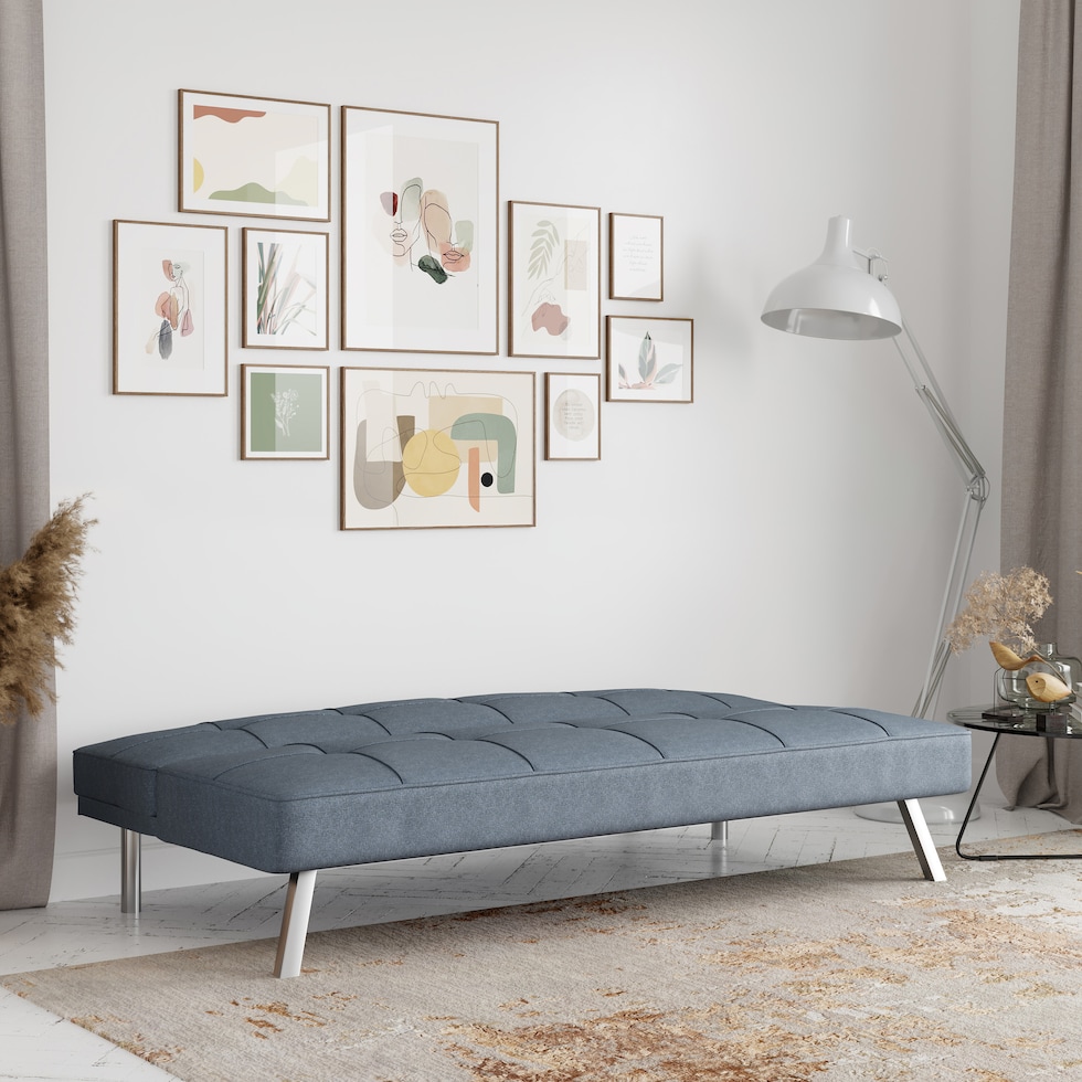 tiegan gray futon   