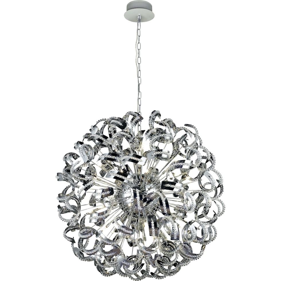 tiffany silver chandelier   