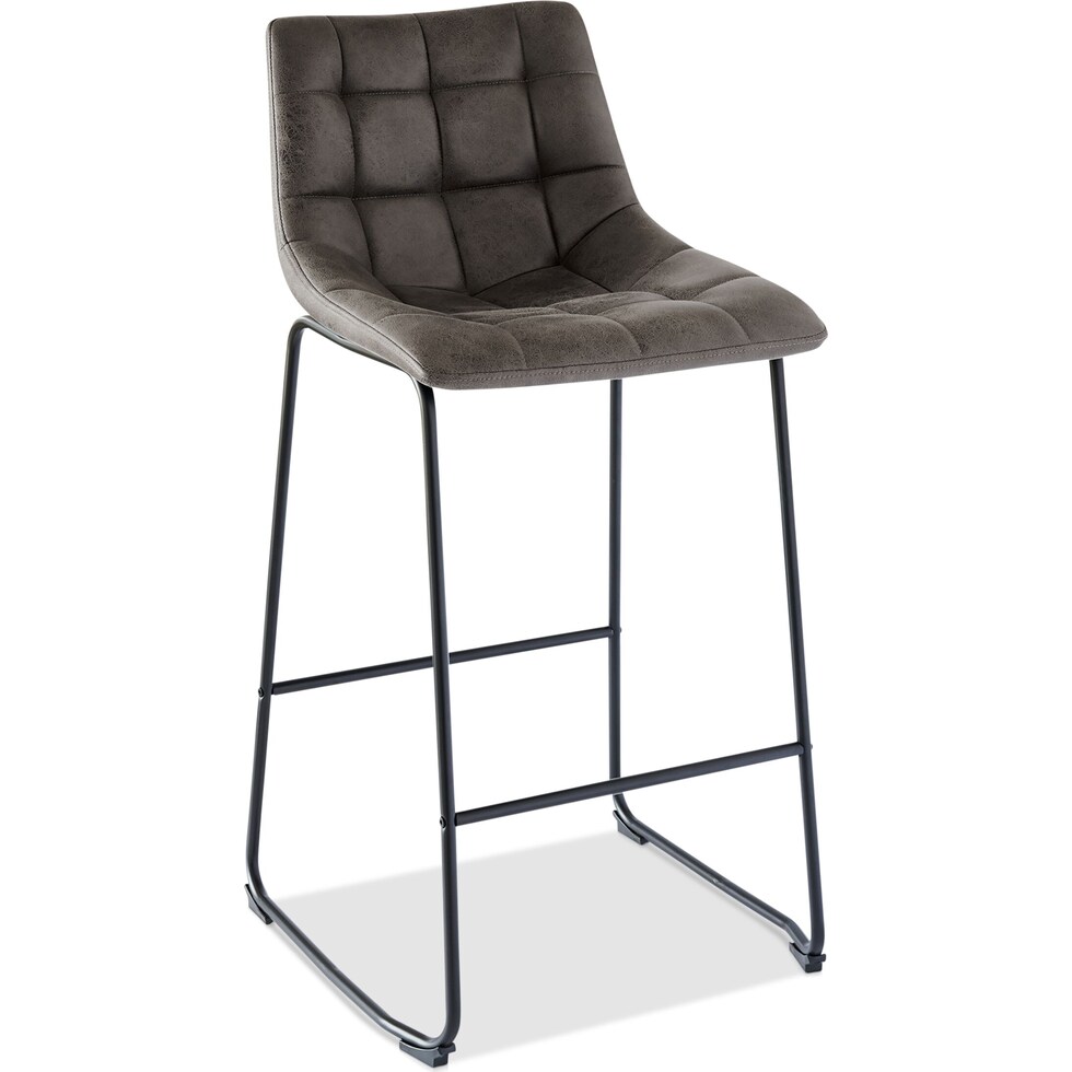 tillamook gray bar stool   