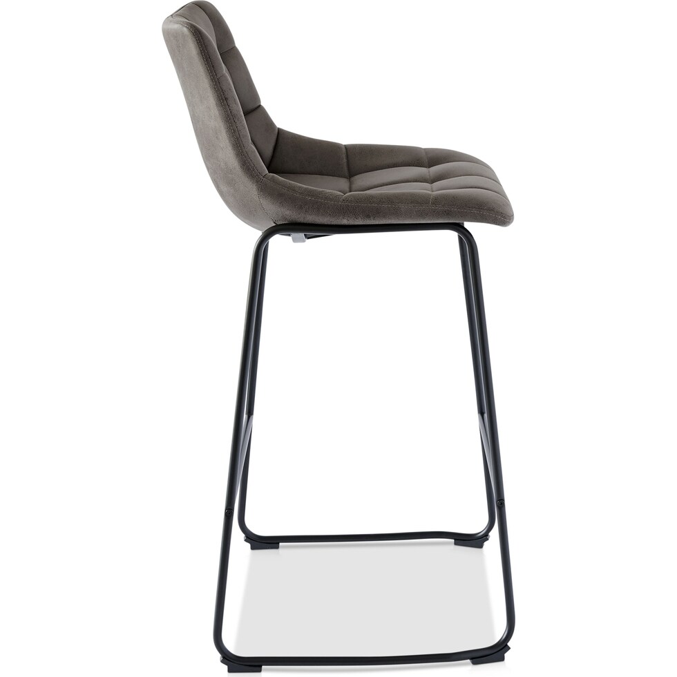 tillamook gray bar stool   