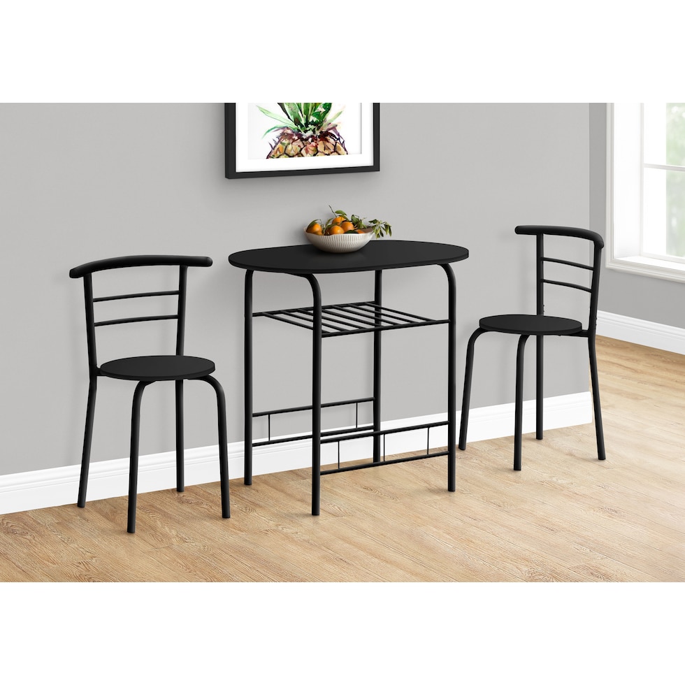 tinley black  pc dining room   