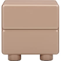 tischa light brown nightstand   