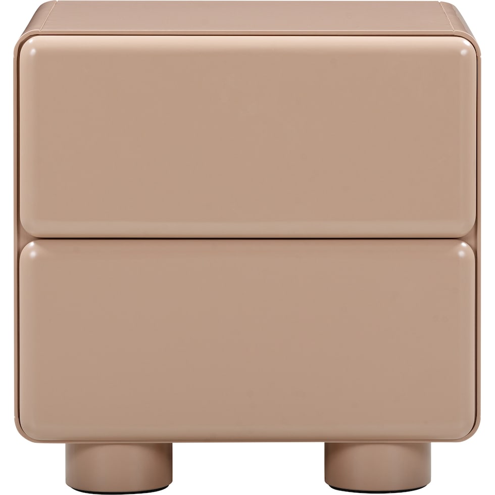 tischa light brown nightstand   