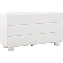 tischa white dresser   