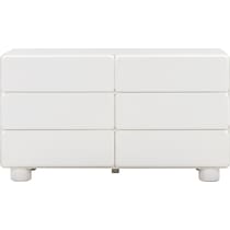 tischa white dresser   