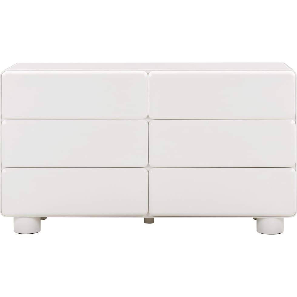 tischa white dresser   