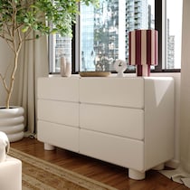 tischa white dresser   