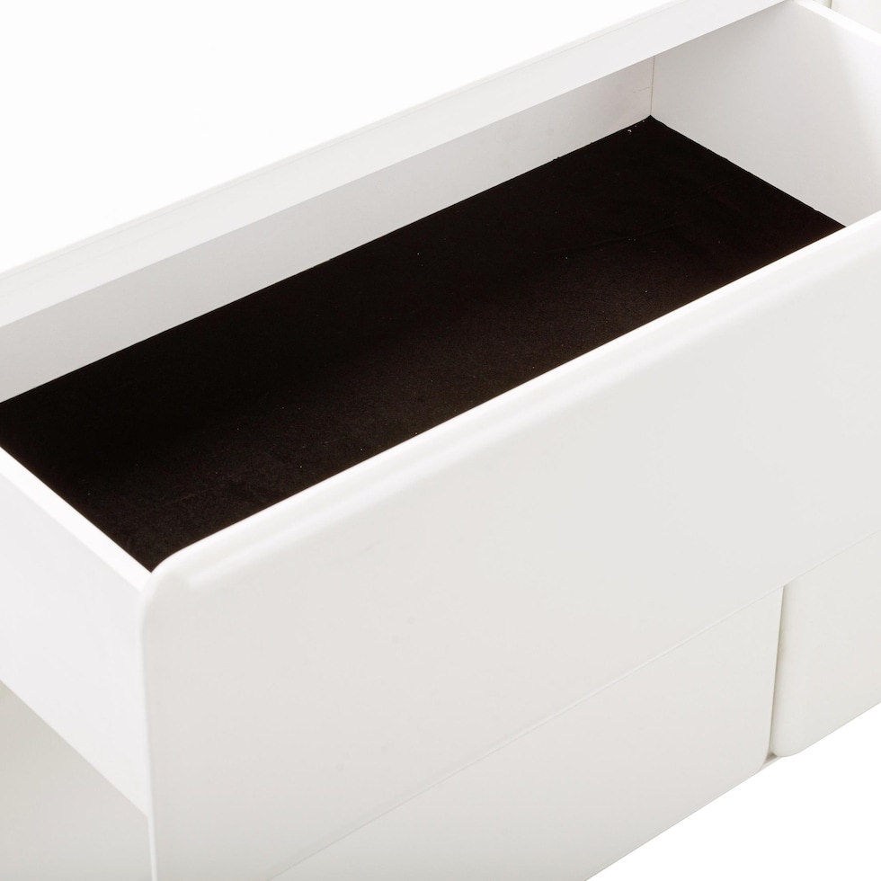tischa white dresser   