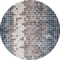 titanium blue rug   