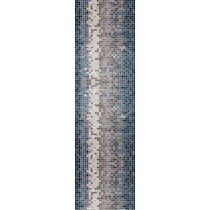 titanium blue rug   