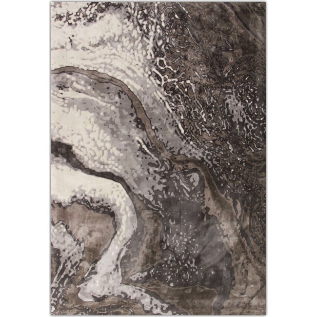 Rugs - Titanium Area Rug - Gray