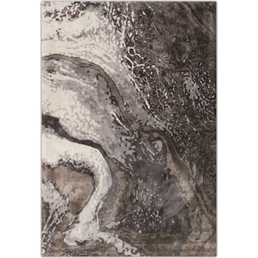 Titanium Area Rug - Gray