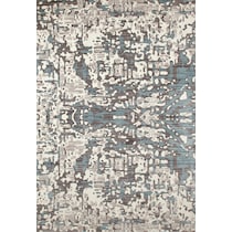 titanium multicolor area rug  x    