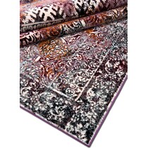 titanium multicolor area rug  x    