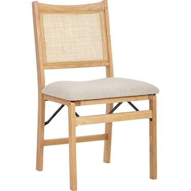 Titian Folding Dining Chair - Natural