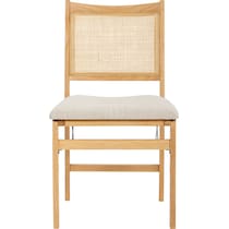 titian light brown dining chair   