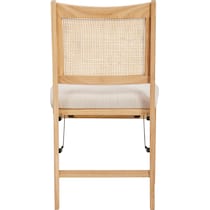 titian light brown dining chair   