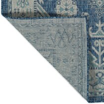 toledo blue outdoor area rug   