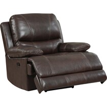 toluca gray manual recliner   