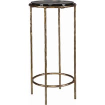 tomcat gold accent table   