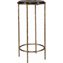 tomcat gold accent table   