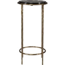 tomcat gold accent table   