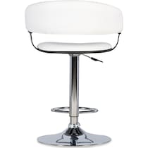 tonina white bar stool   