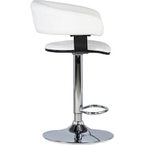 tonina white bar stool   