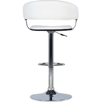 tonina white bar stool   