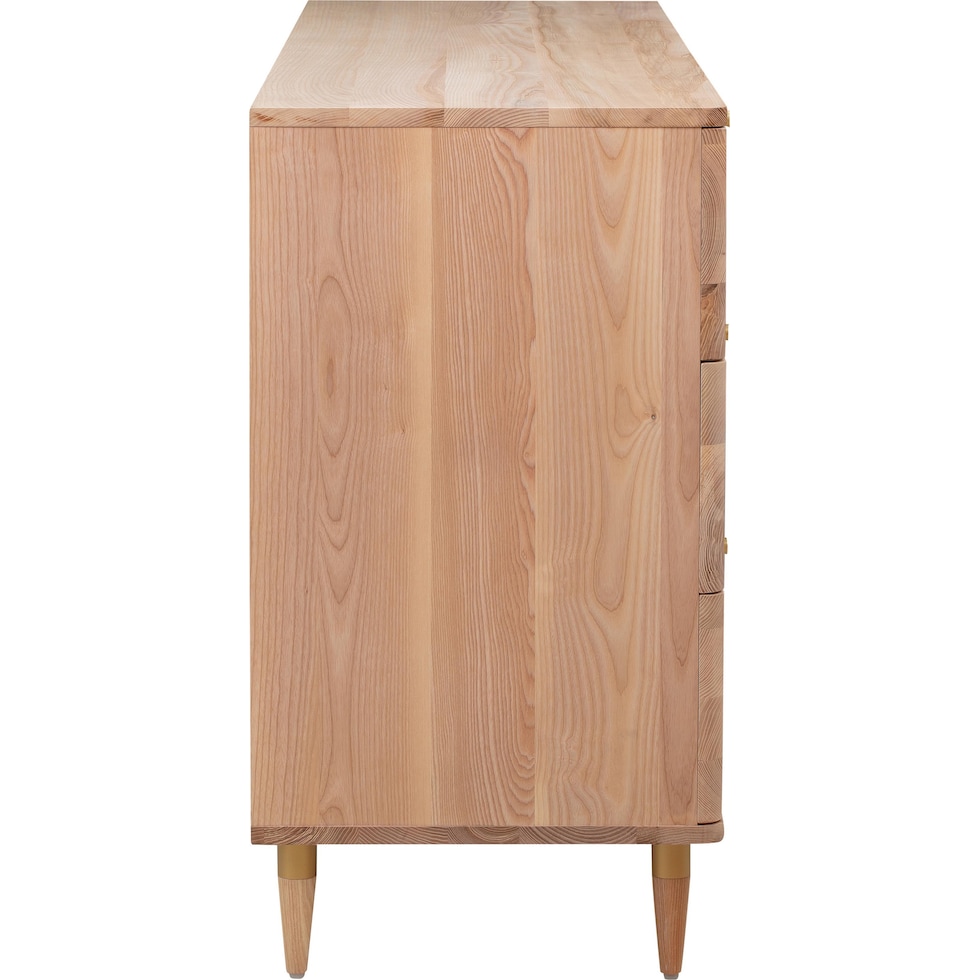 tonna light brown dresser   