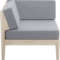 topsail light brown corner chair   