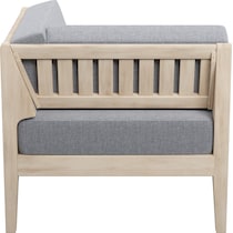 topsail light brown corner chair   