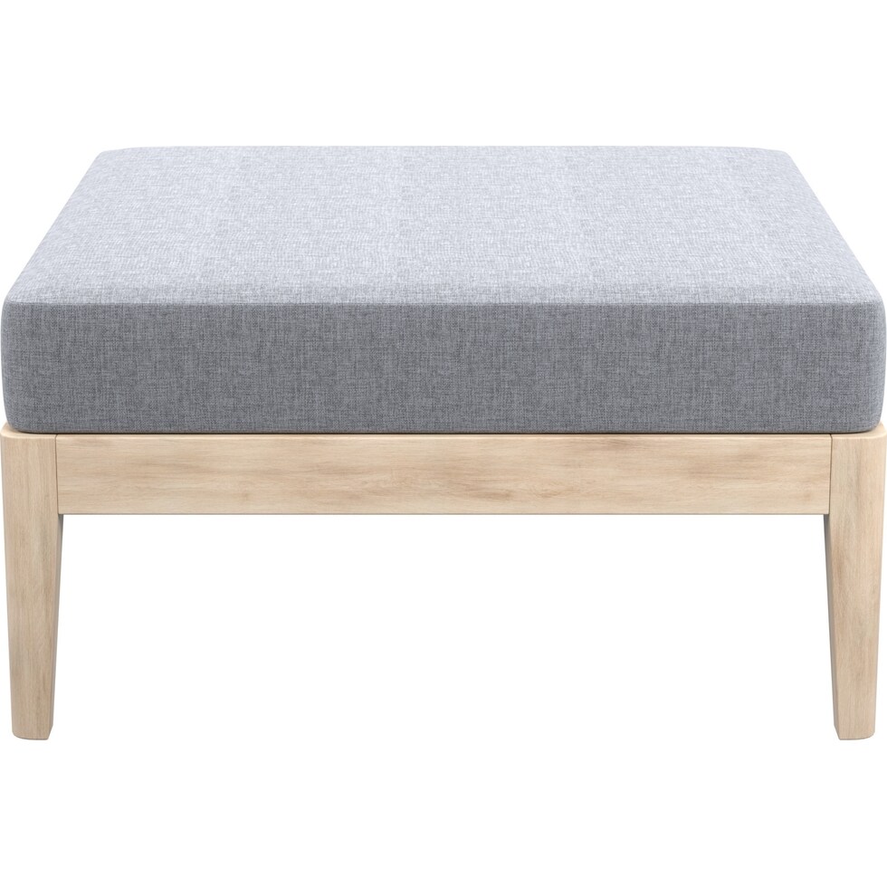 topsail light brown ottoman   