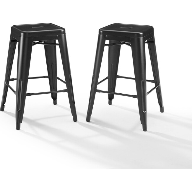 Dining Room Furniture - Tori Set of 2 Backless Bar Stools
