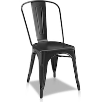 tori black dining chair   