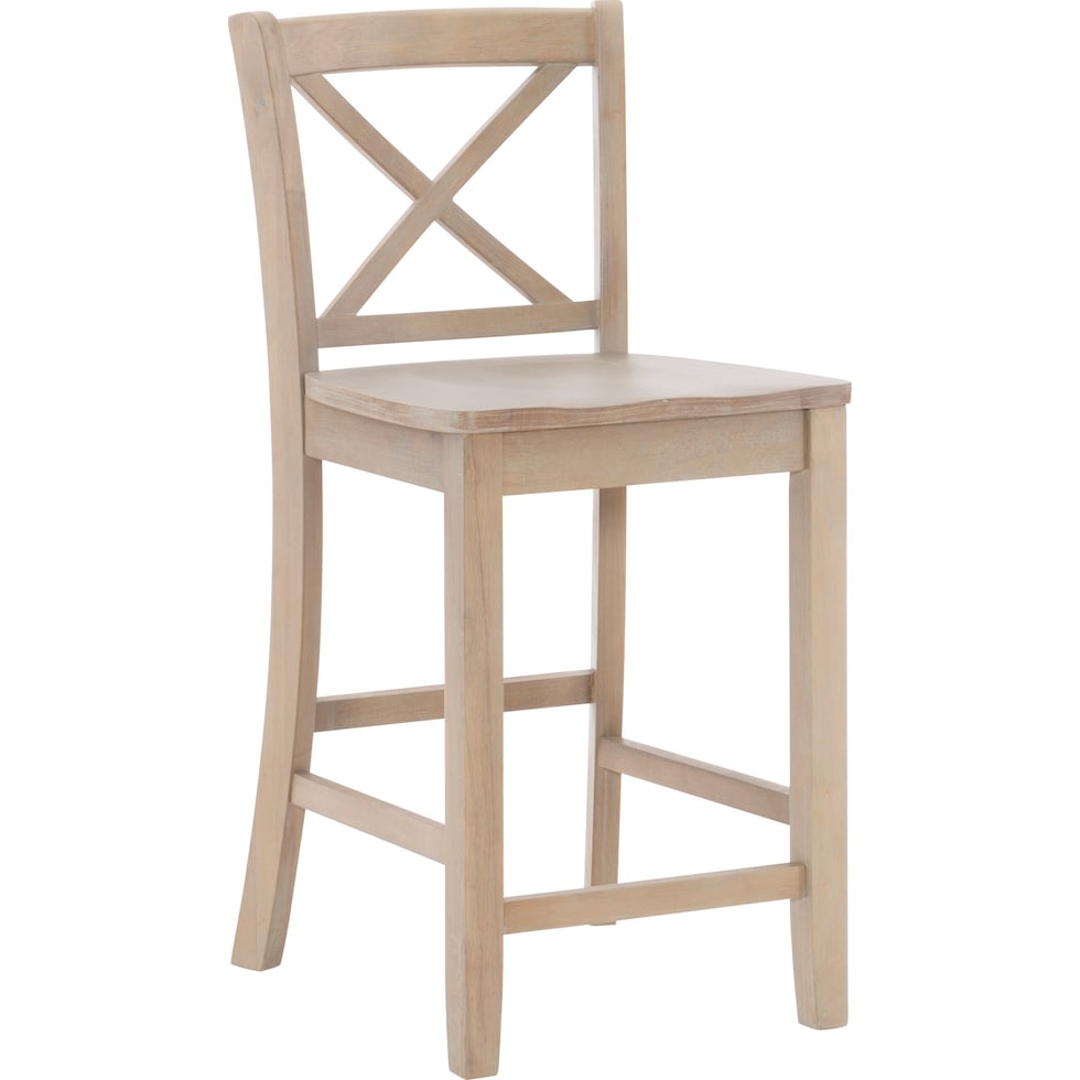 torino gray counter height stool   