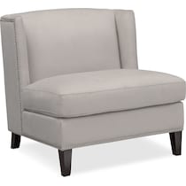 torrance gray accent chair   