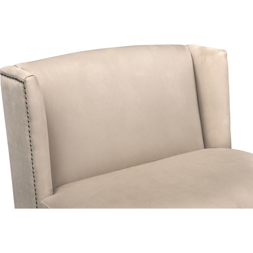 torrance light brown accent chair   