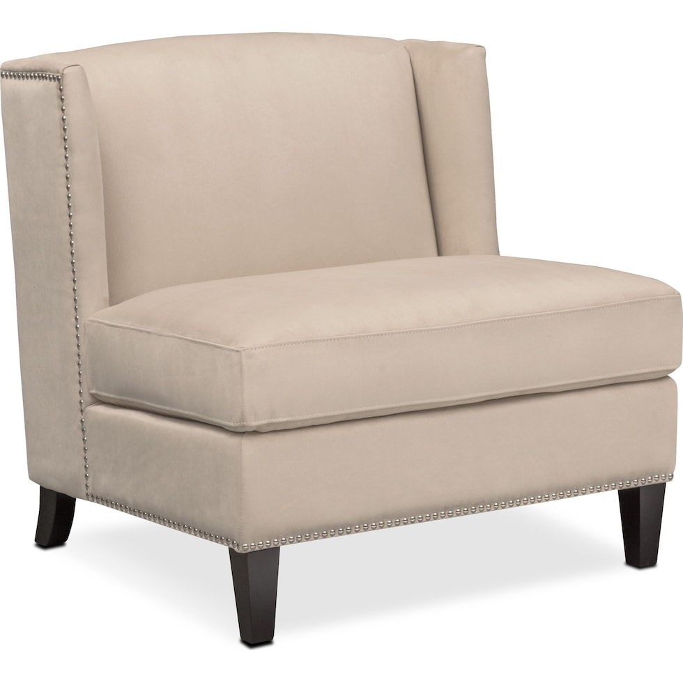 torrance light brown accent chair   