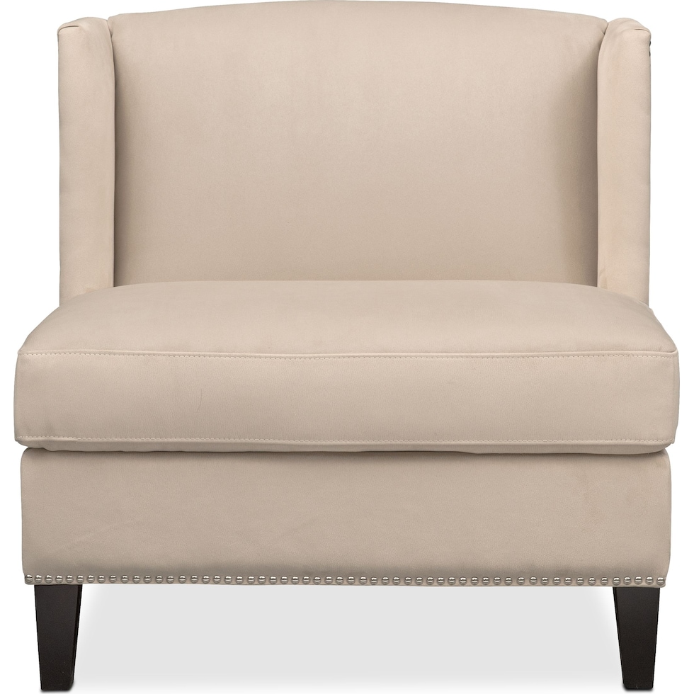 torrance light brown accent chair   