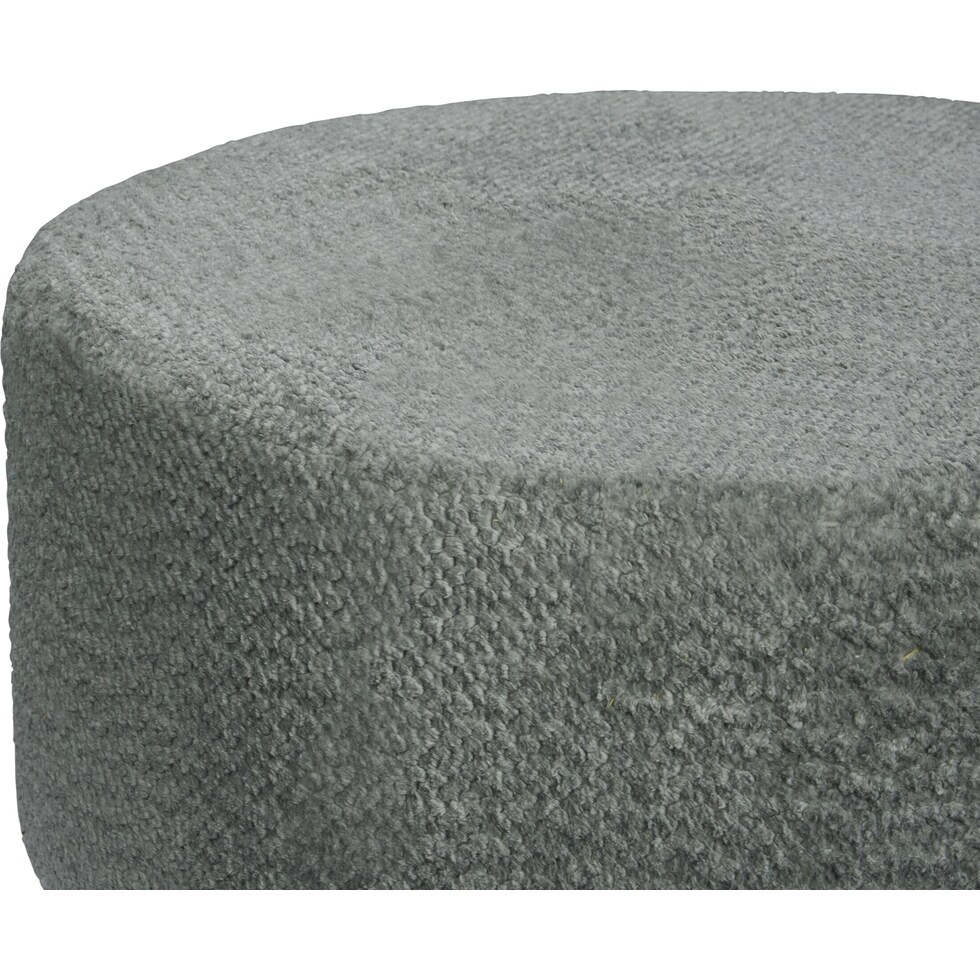 torrey gray ottoman   