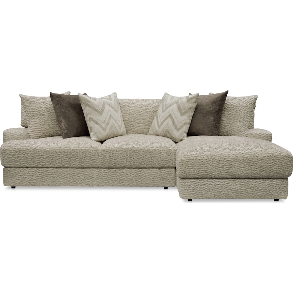 torrey ivory  pc sectional   