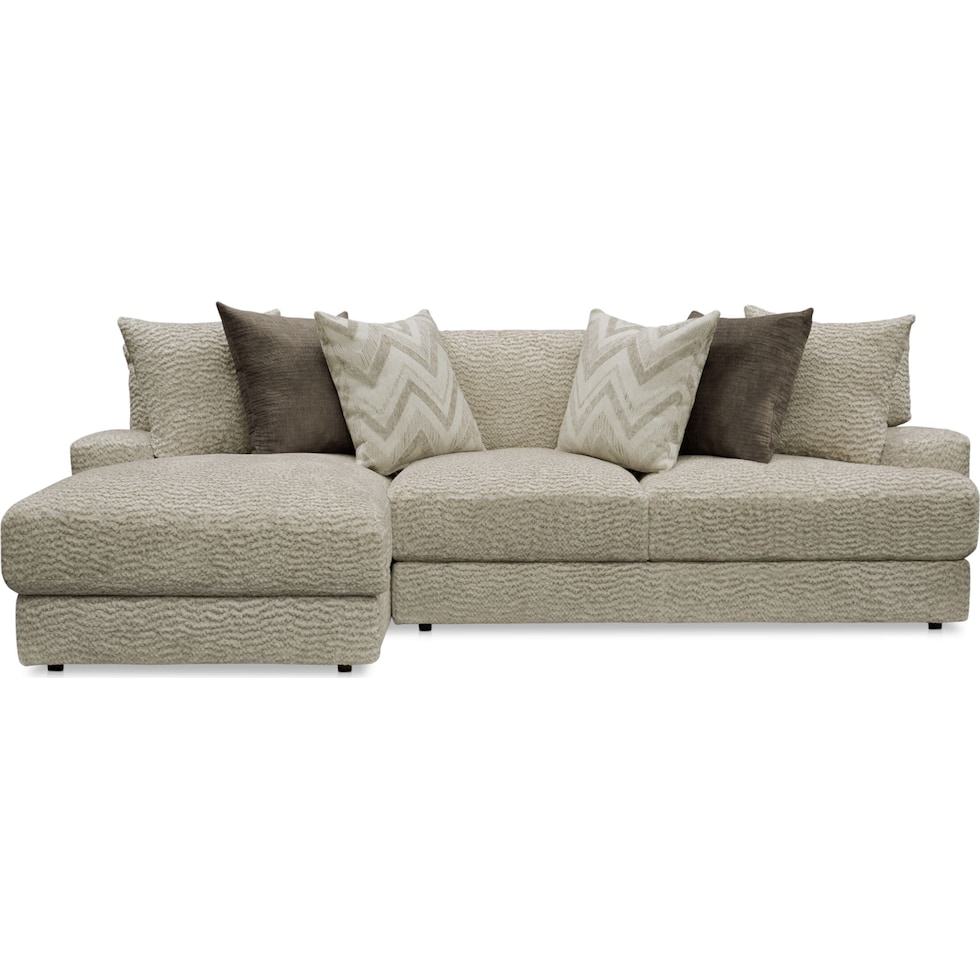 torrey white  pc sectional   