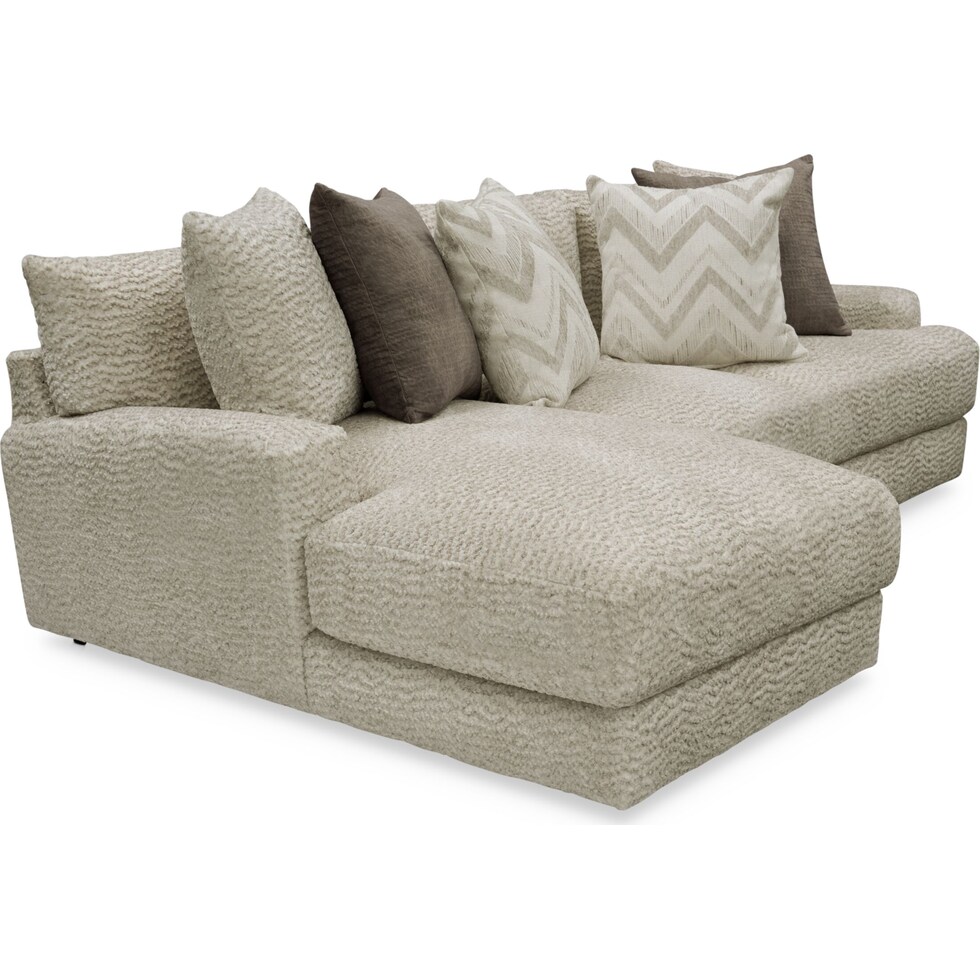 torrey white  pc sectional   